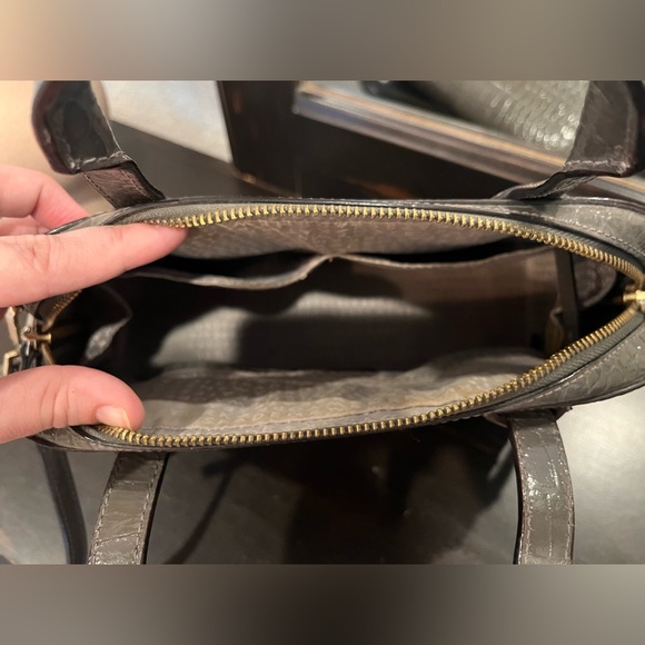 Gray Kate Spade Crossbody Purse - Picture 3 of 4